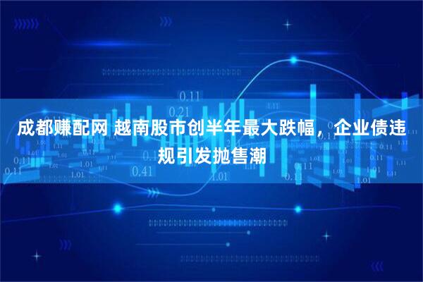 成都赚配网 越南股市创半年最大跌幅，企业债违规引发抛售潮
